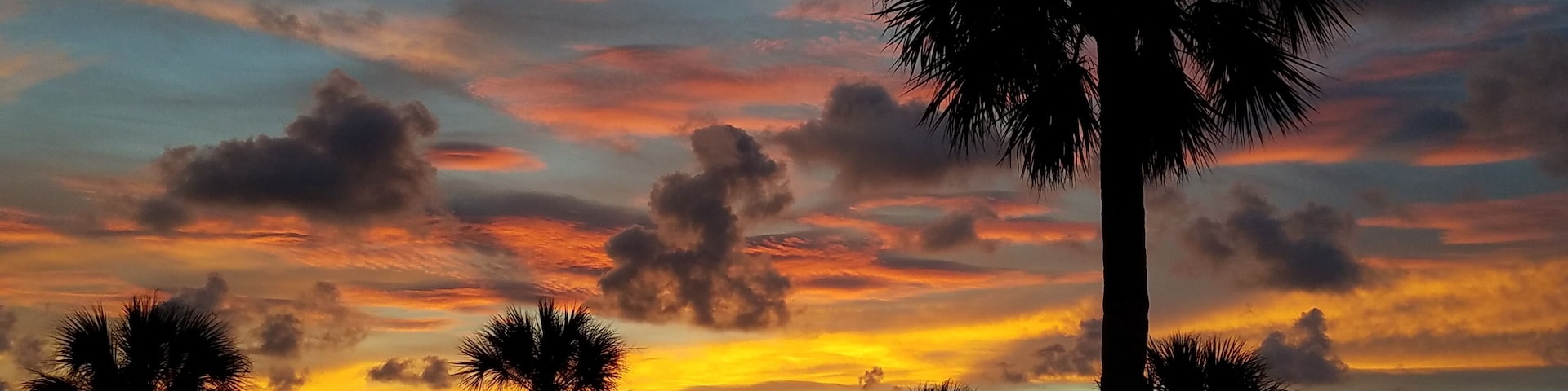 Sunset in Tarpon Springs Florida - Anclote River