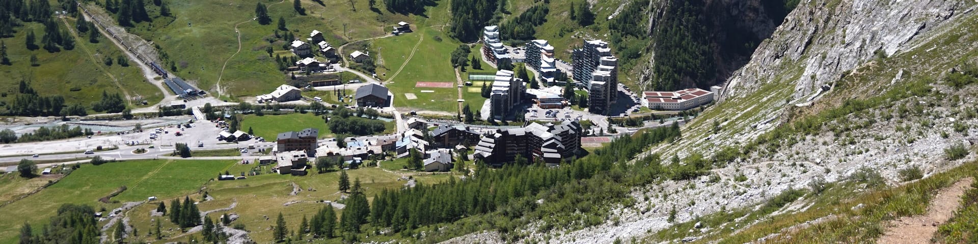 La Daille in Val-d'Isère, France.