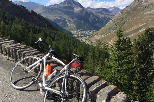 Biking the French Alps