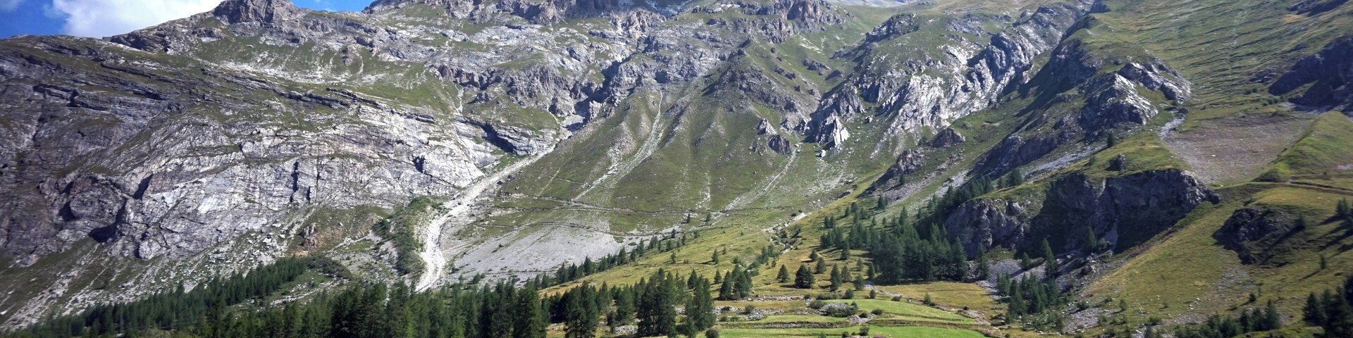Mountain near Val-d'Isère, France.