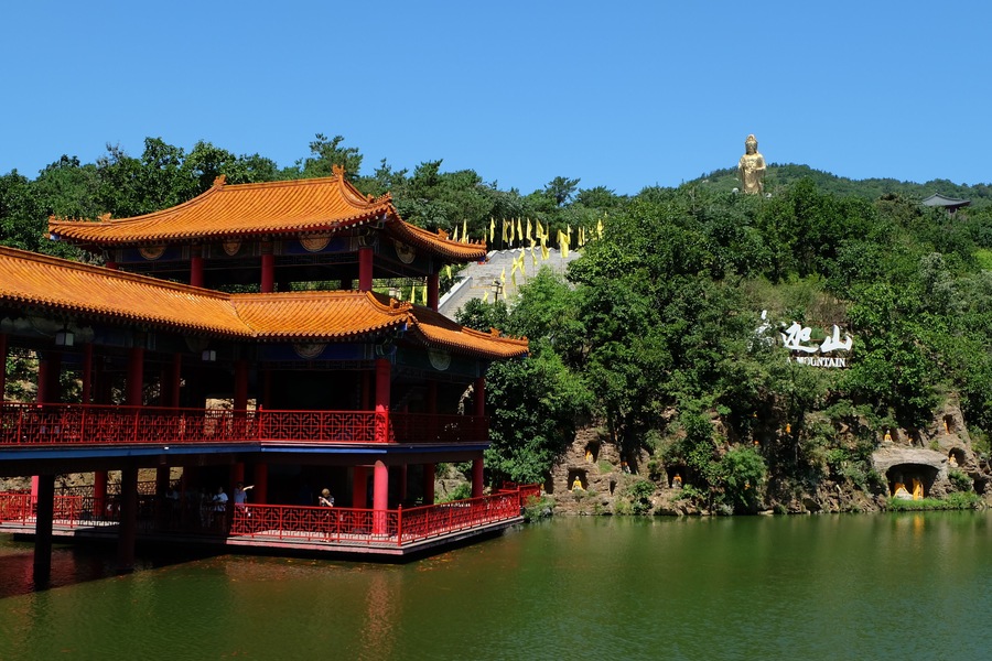 Hengshan Temple - Chinese Temple in Dalian, China for buddhism and taoism, Shutterstock ID 670626772, Purchase Order: -