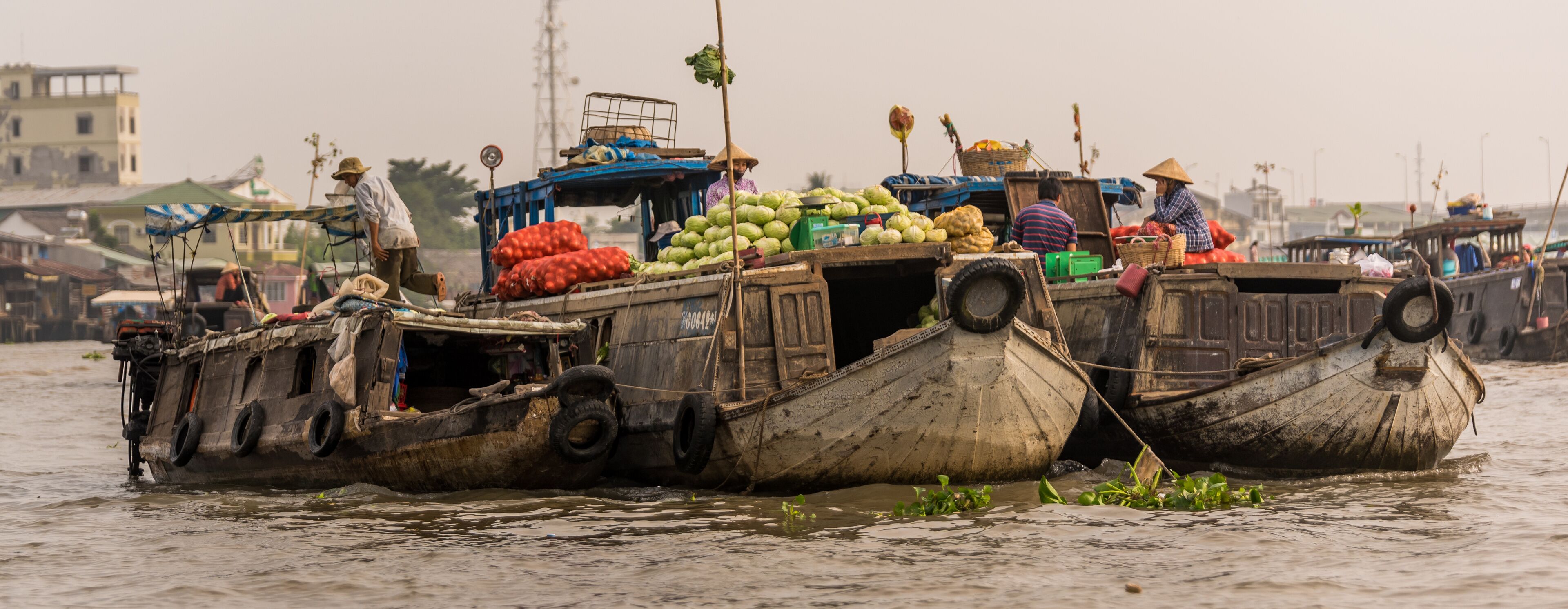 Mekong Delta in Vietnam