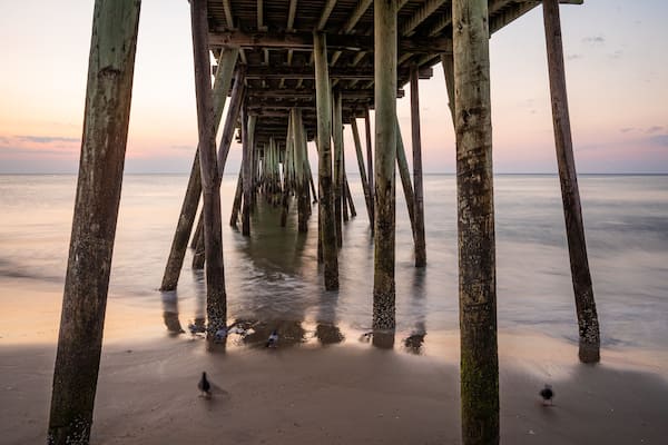Virginia Beach showing a sunset and general coastal views