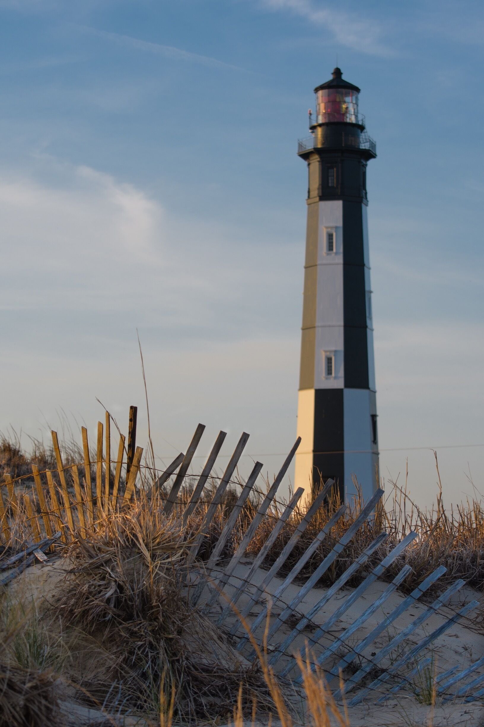 The newer of the two Cape Henry Lighthouses.