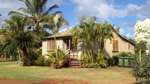 Kunia Camp is a step back in time. It's a historic plantation village with the vast majority of its houses intact. A lot of the homes are not in good shape but Kunia is still a working agricultural community. Nothing Disney about this place.