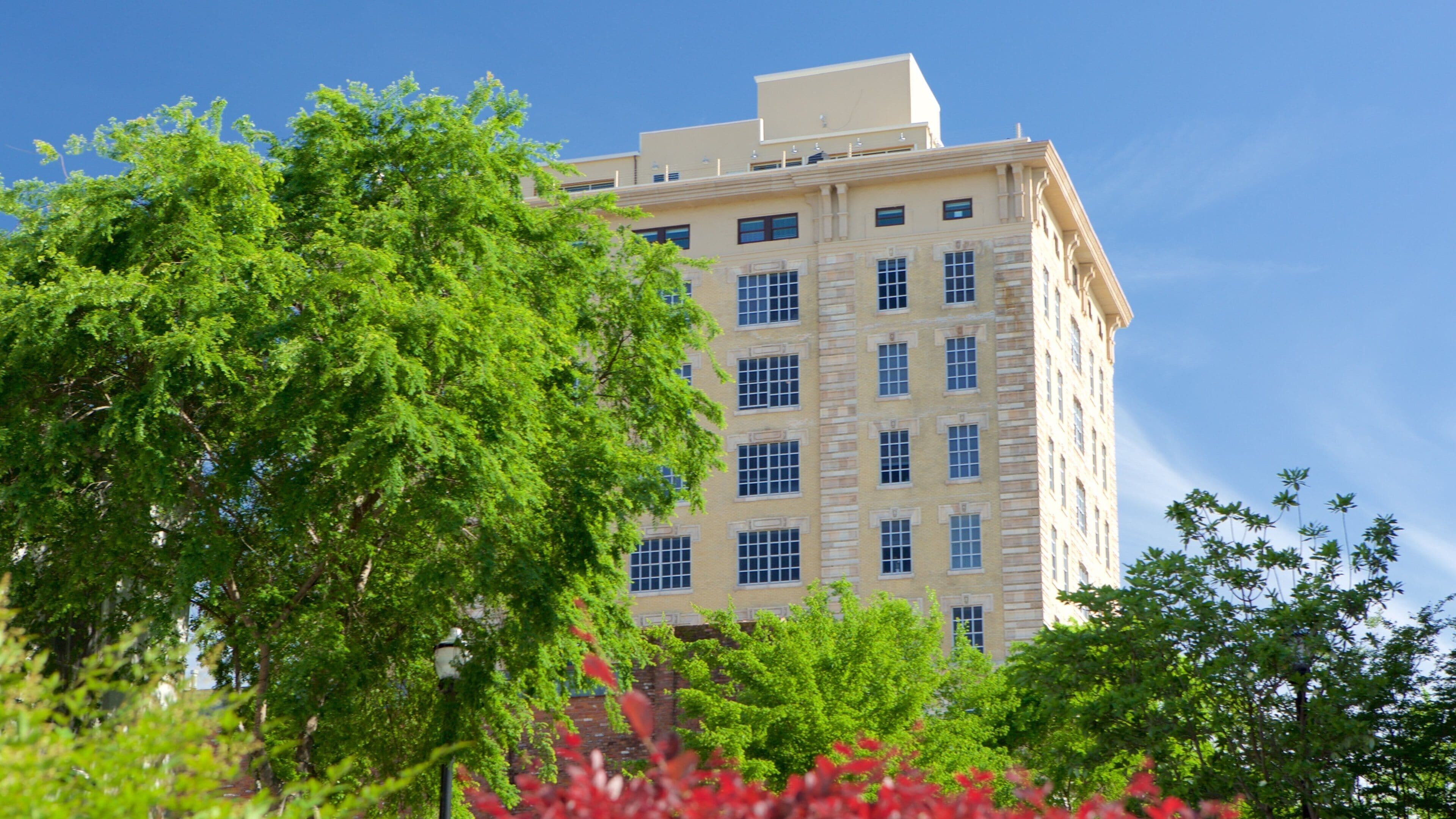 Vicksburg que incluye una pequeña ciudad o pueblo