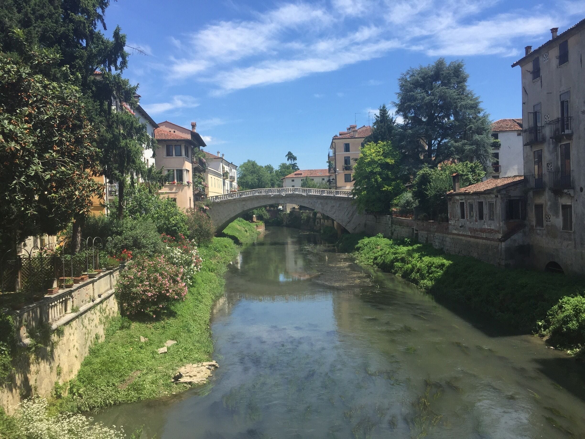 Exploring #Vicenza was a fantastic experience. One of my favourite and easily liveable towns I have visited. Quintessential Italian architecture and delicious gelato and patisseries alike, the town is small enough to wander through peacefully and there is a casual nightlife culture where you’ll find the finest (and cheapest) prosecco in the world! 

Places worth visiting (note seasonal variations): beach bar north of the basilica; the basilica and the bar on the top floor; a quick swim (necessary in 33 degree heat) at the Viest Hotel for €7 but reasonable bar prices and games; ‘Yuki’ for an excellent sushi experience of all you can eat for €21, and a stroll in the park (name escapes me) just north of the centre, where you’ll find rabbits, chickens and terrapins roaming freely; Monte-berry Hill for amazing views of the valley; 
