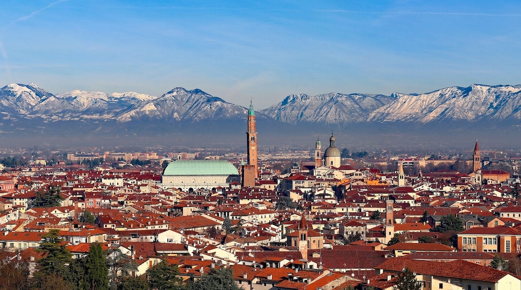 Vicenza city in Italy with Basilica Palladiana