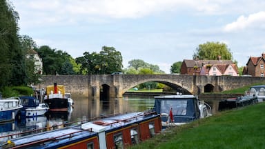 Ancient bridge in Abingdon, Oxfordshire, England, UK