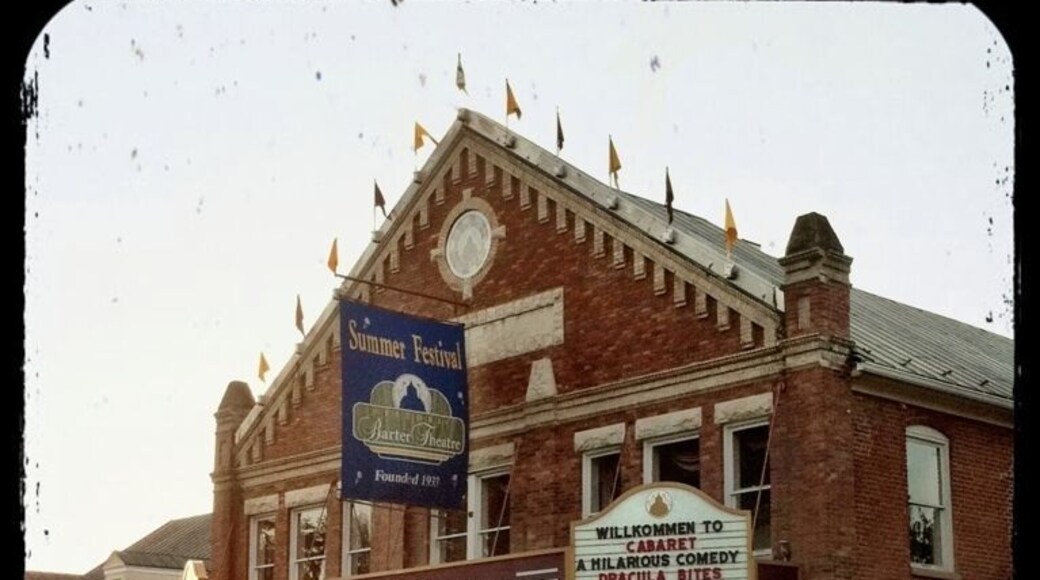 Barter Theatre, located in Abingdon, Virginia, opened on June 10, 1933, when the country was in the middle of the Great Depression. Most patrons were not able to pay the full ticket price. Robert Porterfield, founder of the theatre, offered admittance by letting the local people pay with food goods, hence the name "Barter". The original ticket price for a play was 40 cents, or the equivalent in goods. In 1946, Barter Theatre was designated the State Theatre of Virginia. Today, Barter is one of the last year-round professional resident repertory theatres remaining in the United States. -Wikipedia