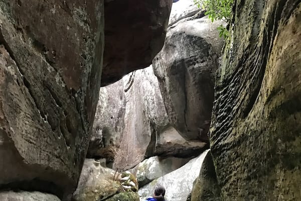 Only slot canyons on the east coast!
