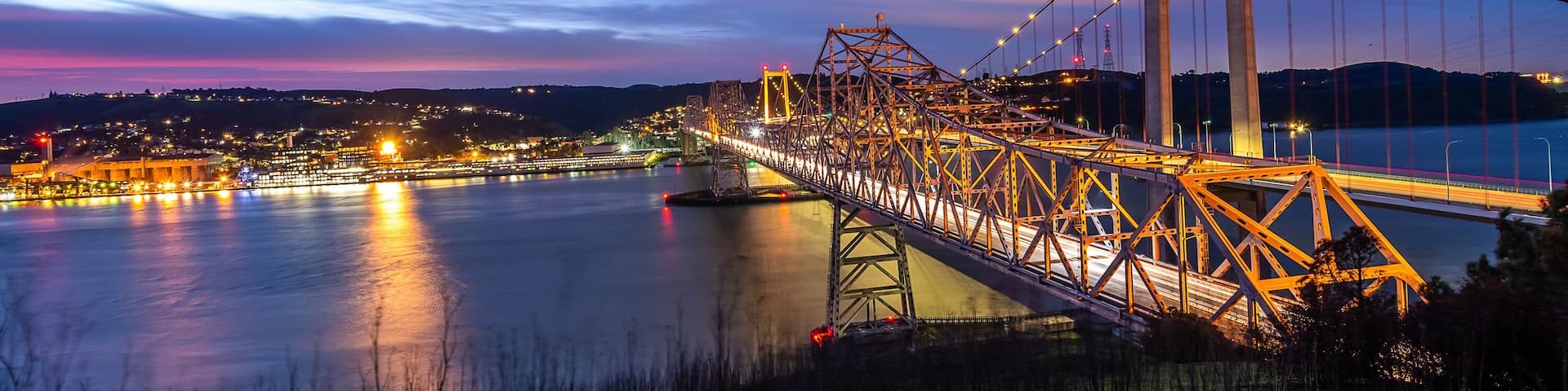Alfred Zampa Memorial Bridge at Dawn