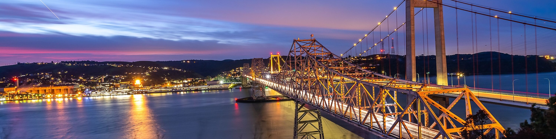 Alfred Zampa Memorial Bridge at Dawn