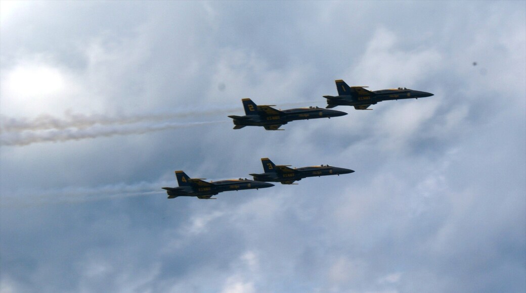 Duluth ofreciendo una aeronave y aeronave