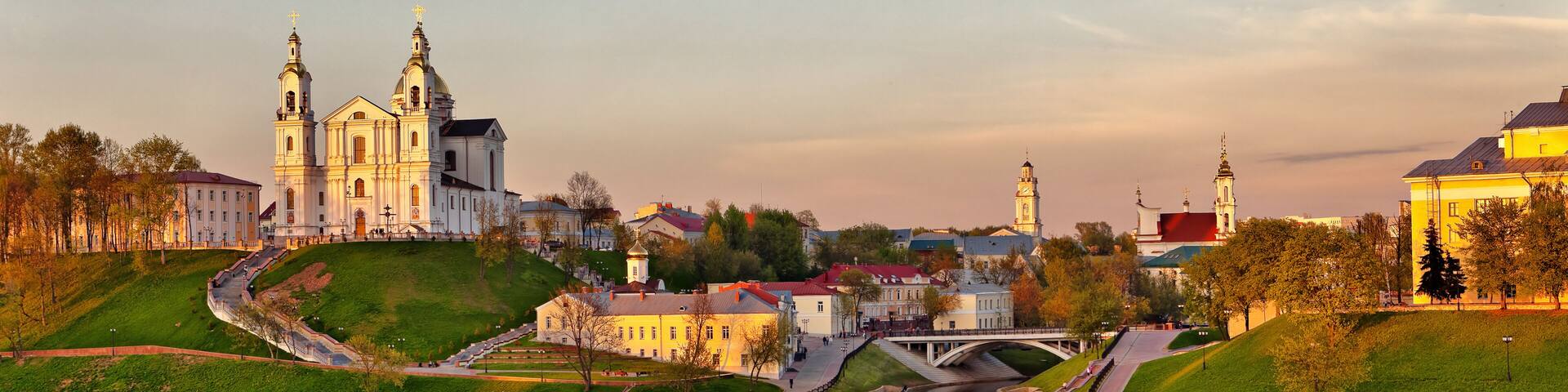 view of the city of Vitebsk, Belarus