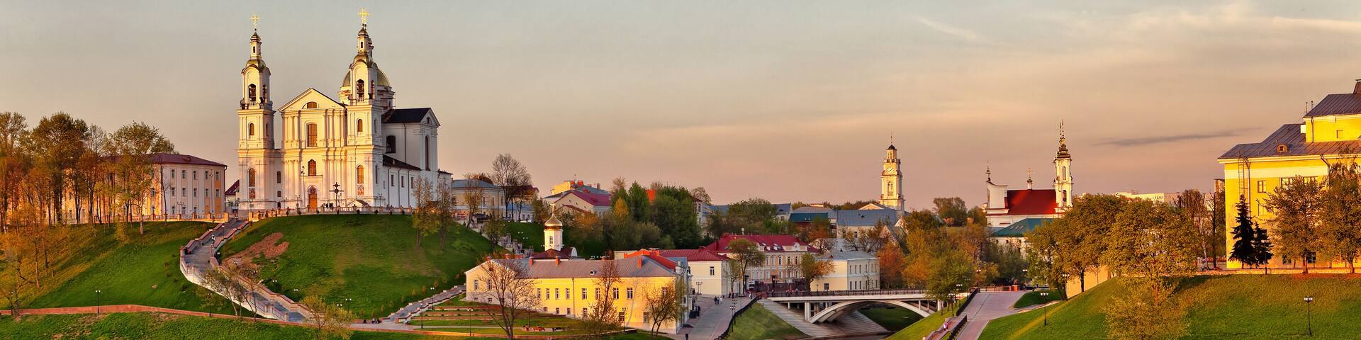 view of the city of Vitebsk, Belarus