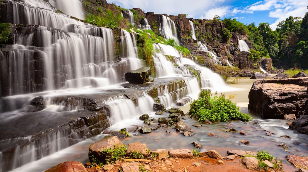 The Pongour waterfall, Da Lat, Vietnam