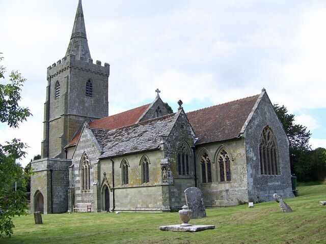 The Parish Church of St Mary, Iwerne Minster The church is a beautiful building with features dating from many different dates and styles. It has a medieval ribbed stone spire, one of only three in Dorset.