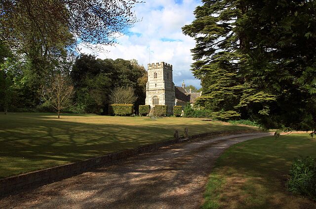 Parish Church of St Mary, Chettle St Mary's church is in the grounds of Chettle House, and its most notable feature is its C16 tower. The remainder dates from 1849.