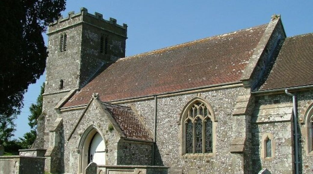 All Saints Church, Tarrant Keyneston. Another of the picturesque Tarrant Valley churches.
