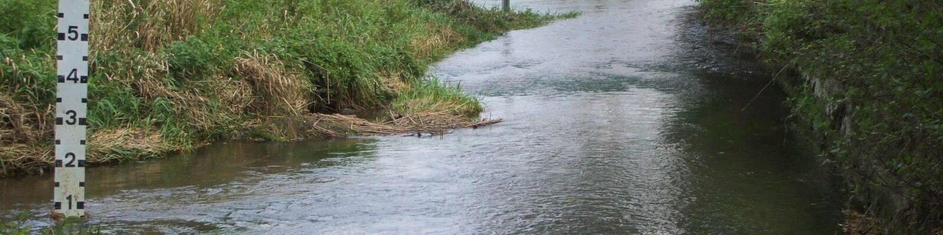 Ford, Charlton Marshall, Dorset Behind the well visited church is this superb ford over the River Stour. It's actually on a bridleway, so good to cross on horseback, but at nearly a foot high of water it would be something of a paddle for walkers.