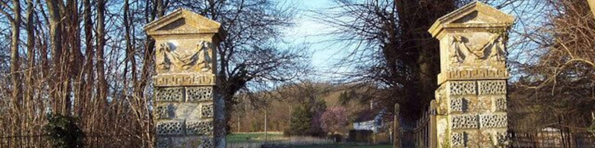 The gates to White Kennels