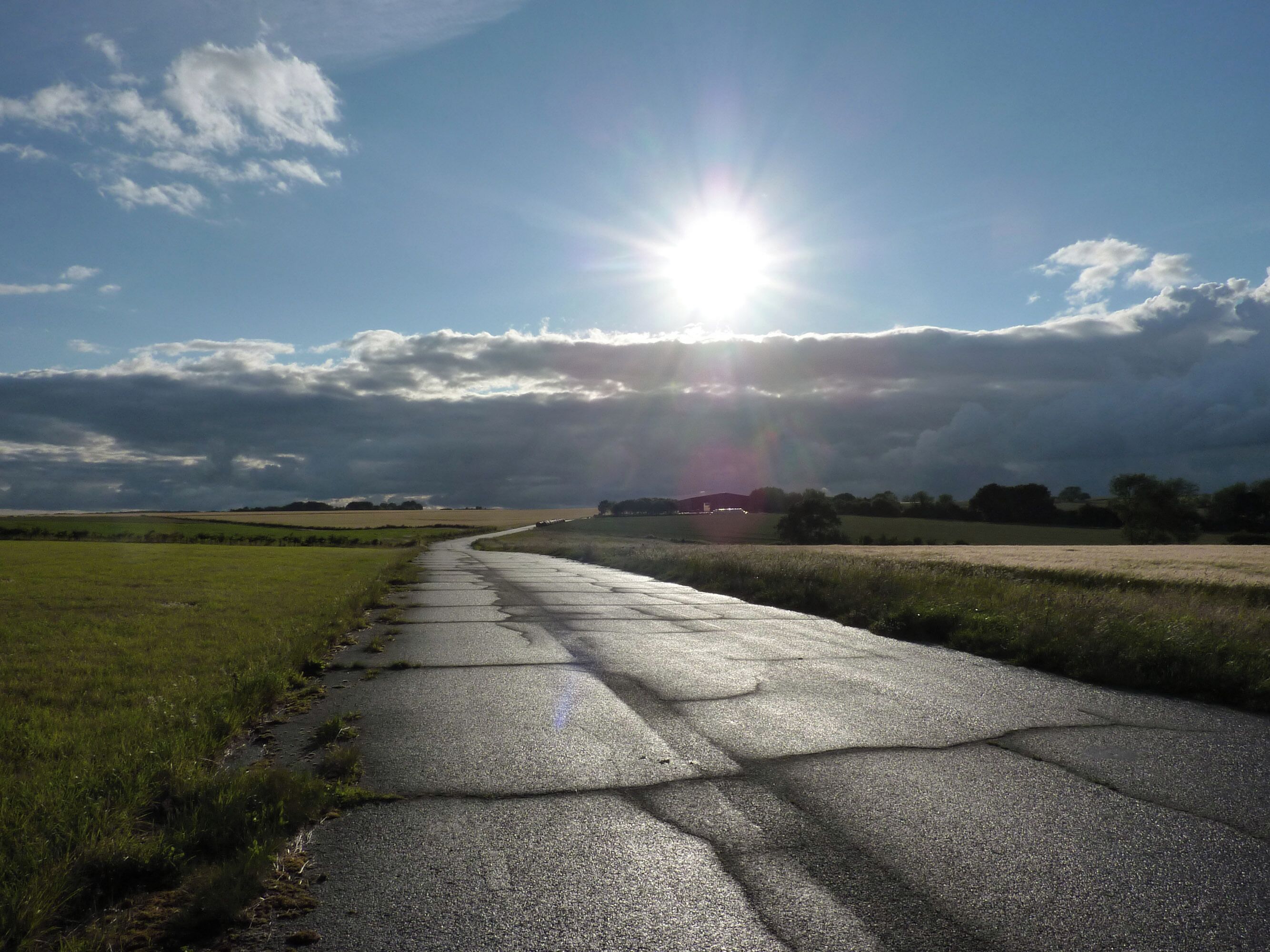 Tarrant Rushton abandoned airfield - WWII Glider base for D-Day