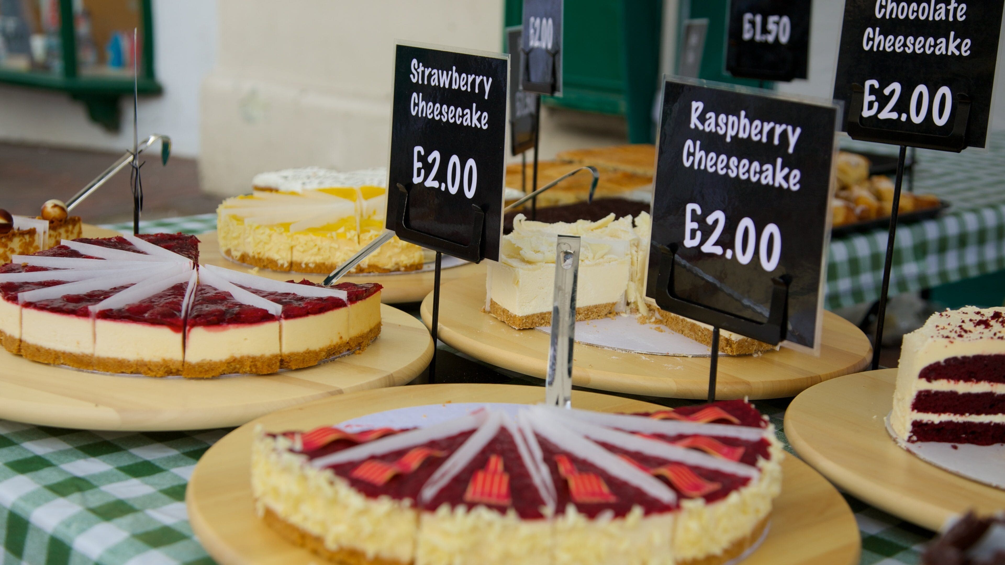 Waltham Abbey welches beinhaltet Speisen