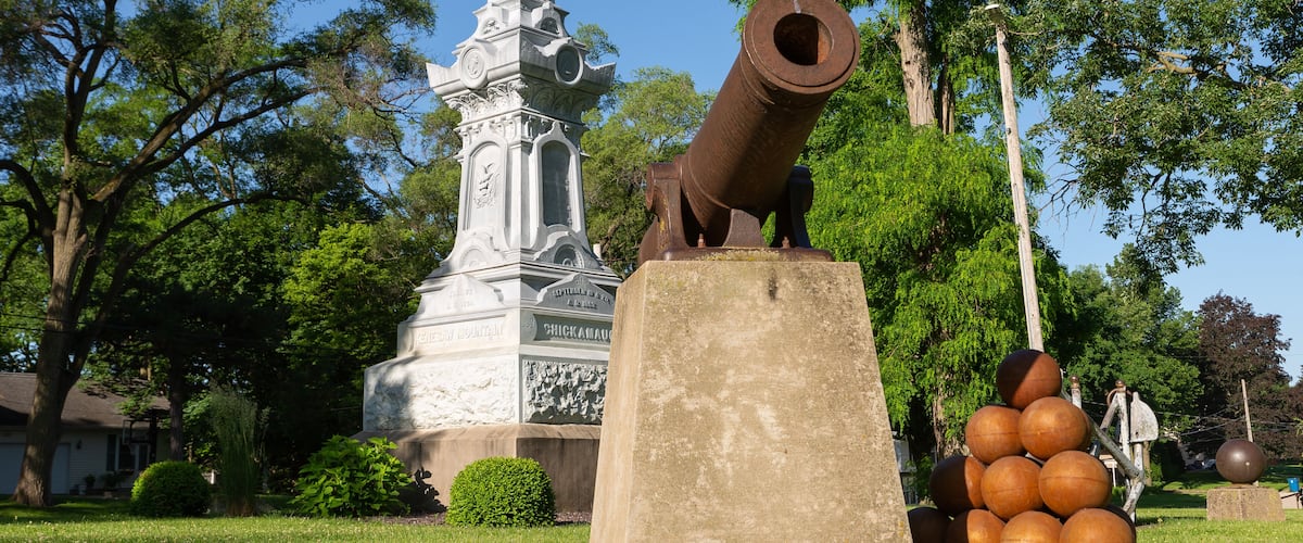 Grand Army of the Republic Monument.