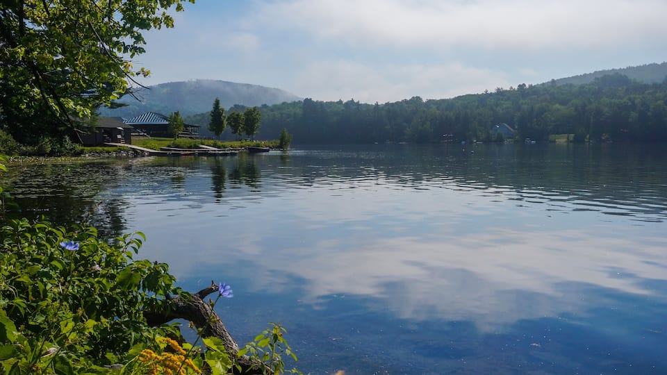 Morning at Lake Fairlee