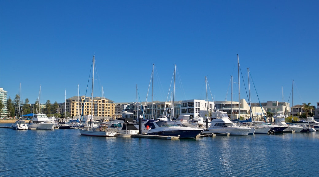 Glenelg showing a bay or harbor