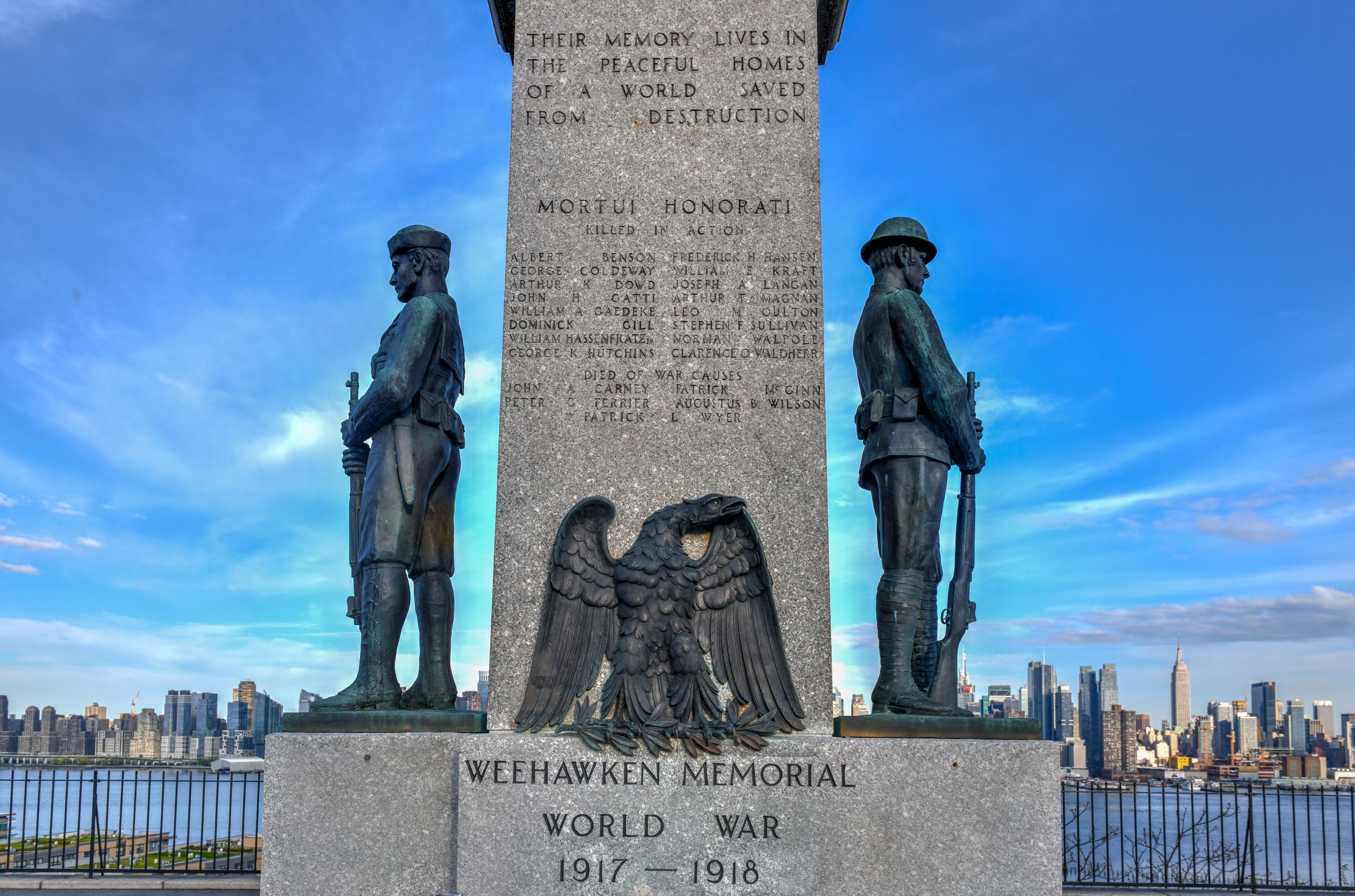Weehawken World War I Veterans Memorial - Weehawken, NJ