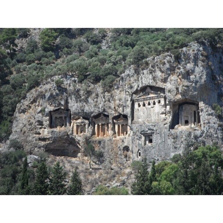 Lycian tombs