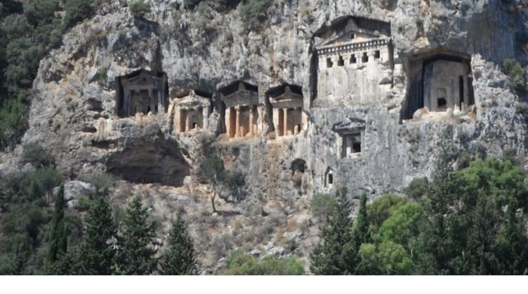 Lycian tombs