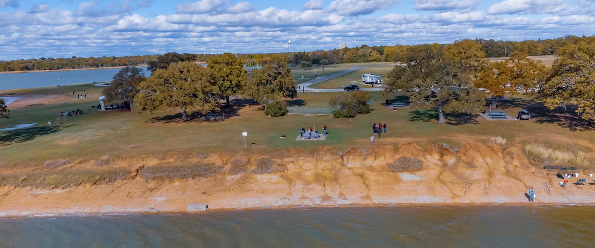 Lake Bryan is the Brazos Valley's recreation destination for fishing, boating, hiking, biking, and fun of all sorts, Texas, USA