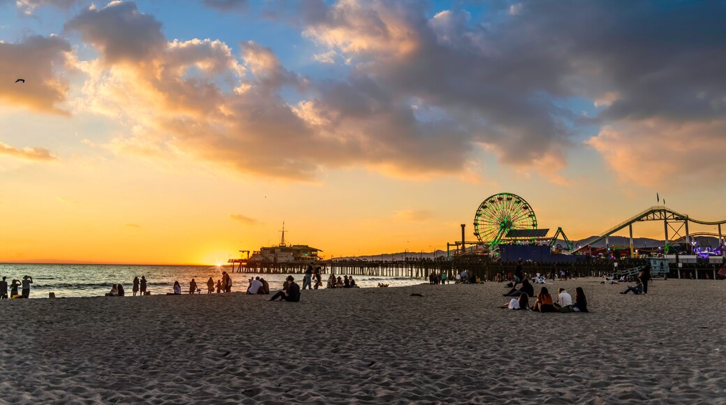Santa Monica pier Los Angeles