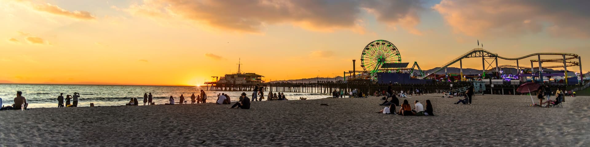 Santa Monica pier Los Angeles