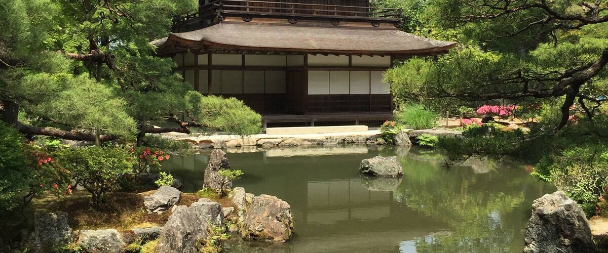Ginkaku-ji, while not as opulent as Kinkaku-ji, is still gorgeous.