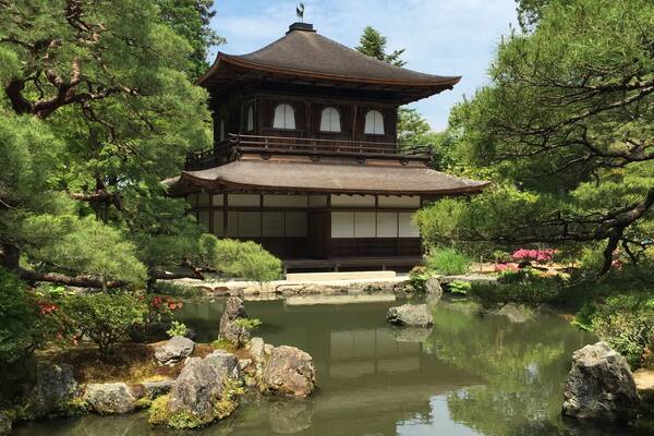 Ginkaku-ji, while not as opulent as Kinkaku-ji, is still gorgeous.