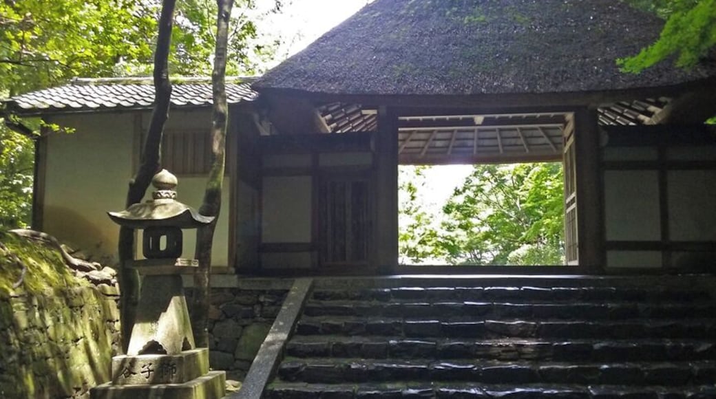 Quiet, mossy Honen-In Temple.