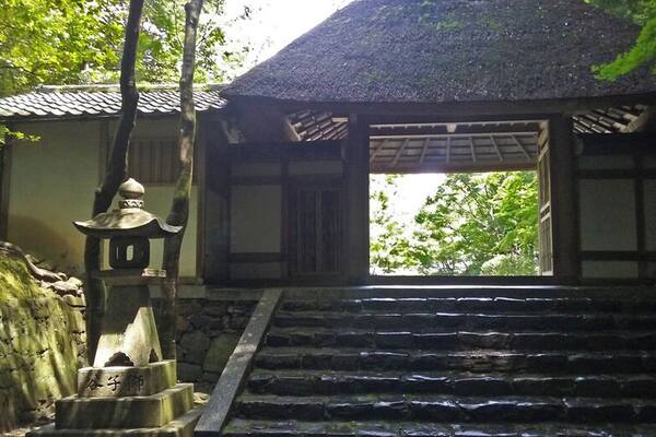 Quiet, mossy Honen-In Temple.