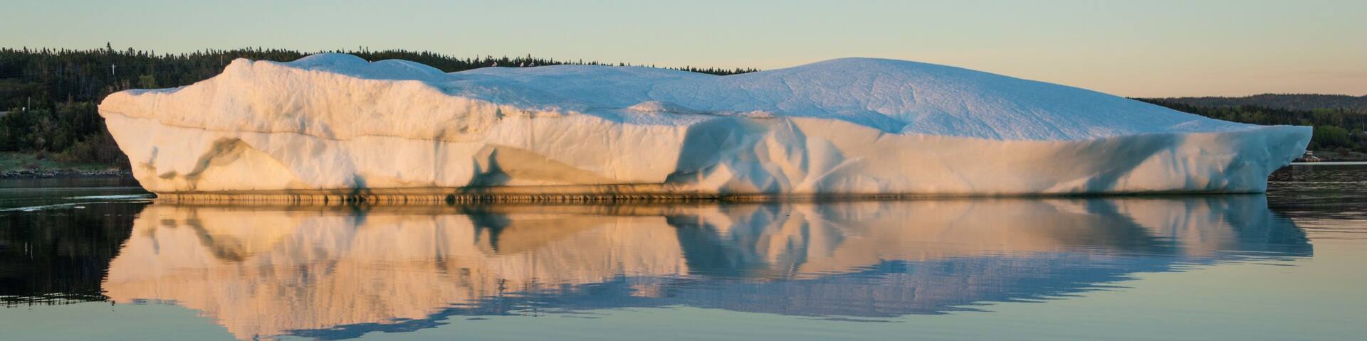 Iceberg In Trinity Bay Newfoundland