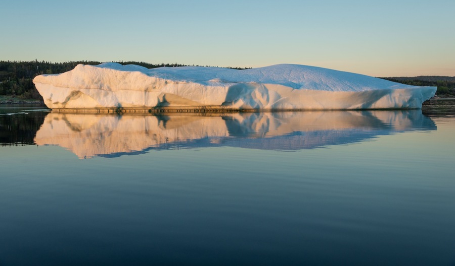 Iceberg In Trinity Bay Newfoundland