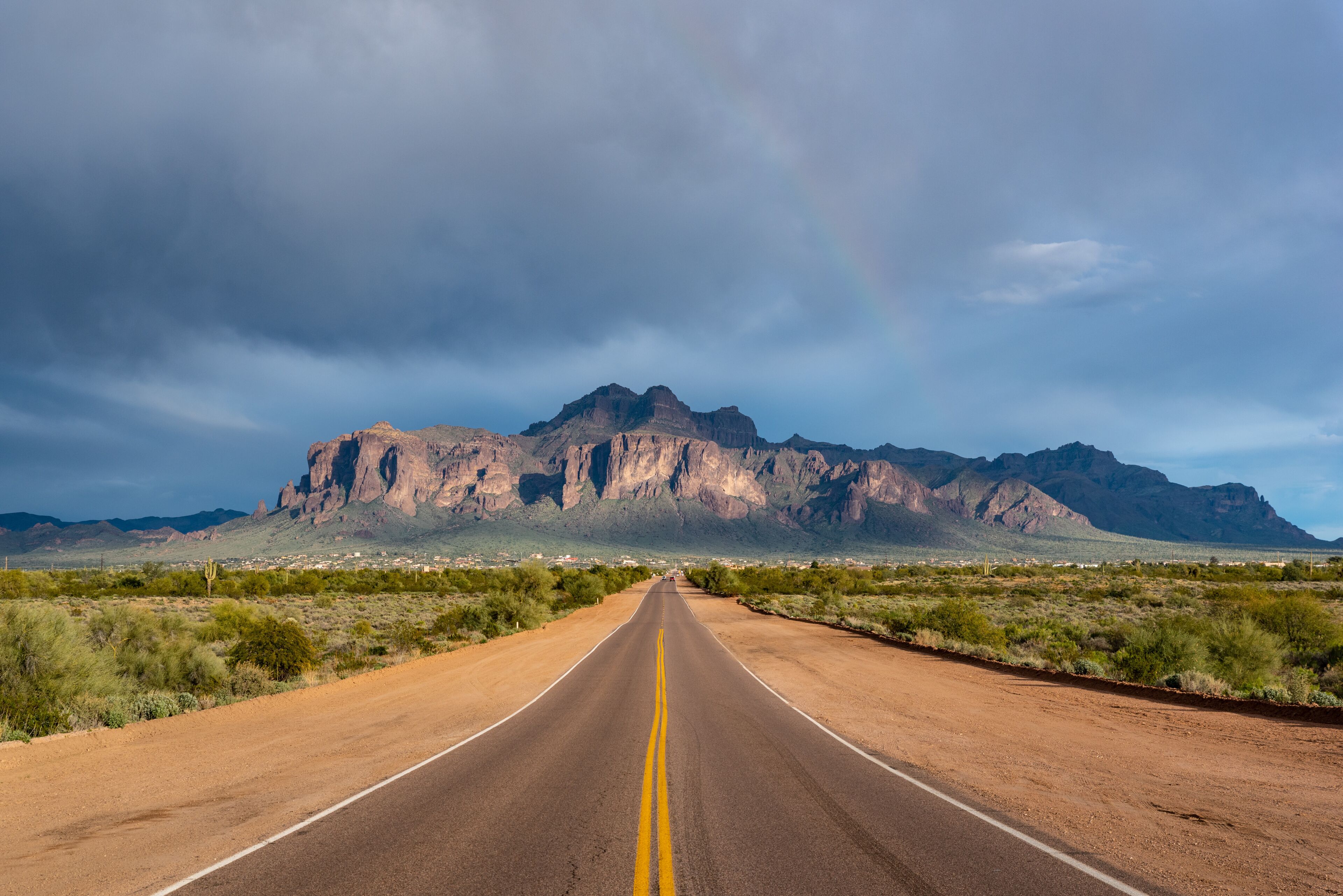 Storm Over Superstition Mountain