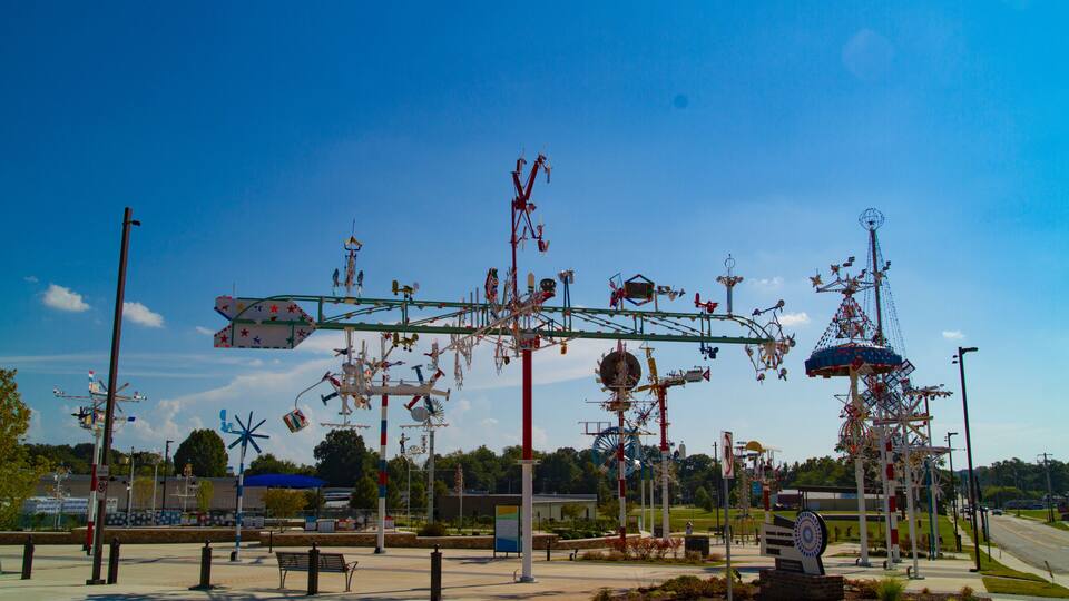 Public Whirligig Park, The Worlds Largest Whirligigs In Wilson NC Park