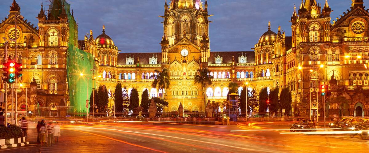 Chhatrapati Shivaji Terminus Mumbai Indien