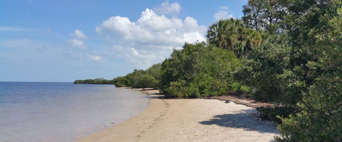 Lovely isolated spot with white sands and Gulf waters as far as the eye can see #wanderlust #Florida