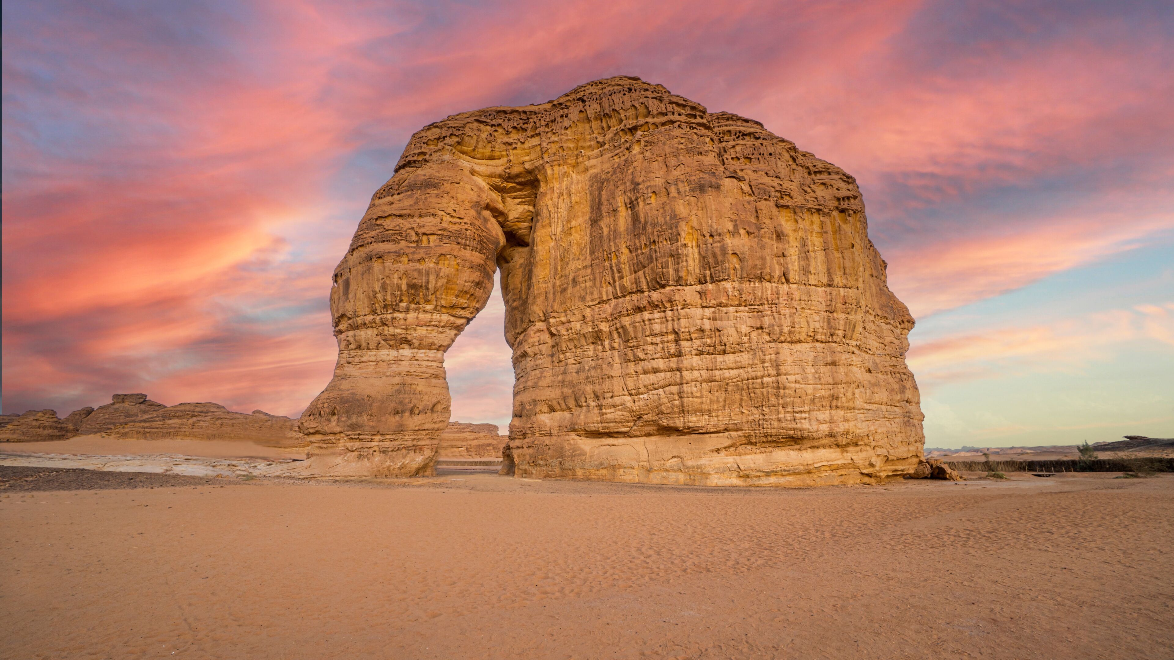 Elephant Rock at Al-Ula, Saudi Arabia