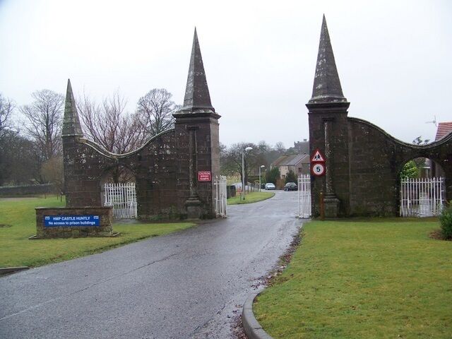 Entrance, HMP Castle Huntly