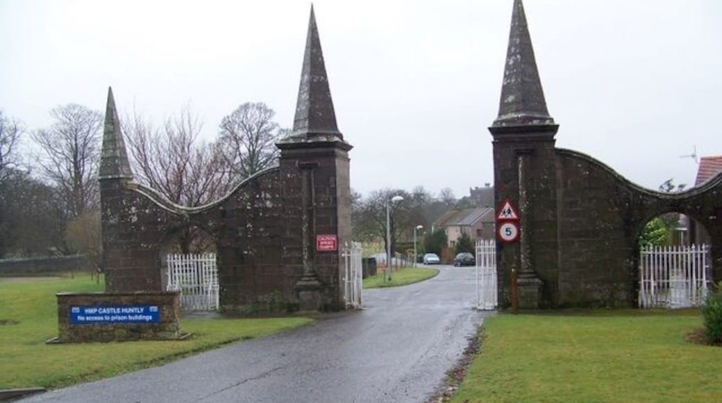 Entrance, HMP Castle Huntly